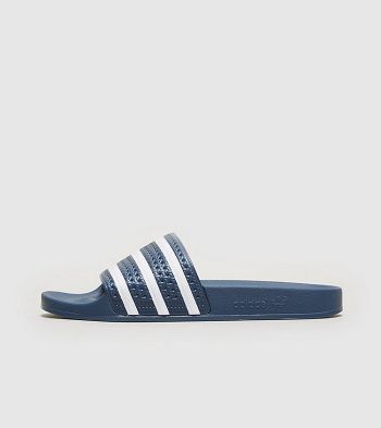 Šlapky adidas Originals adilette adilette - Panske Topanky Modre | LDV-175894